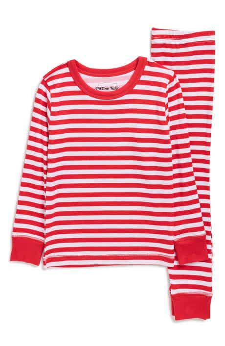 Pillow Talk Kids' Matching Family Stripe Long Sleeve Pajamas