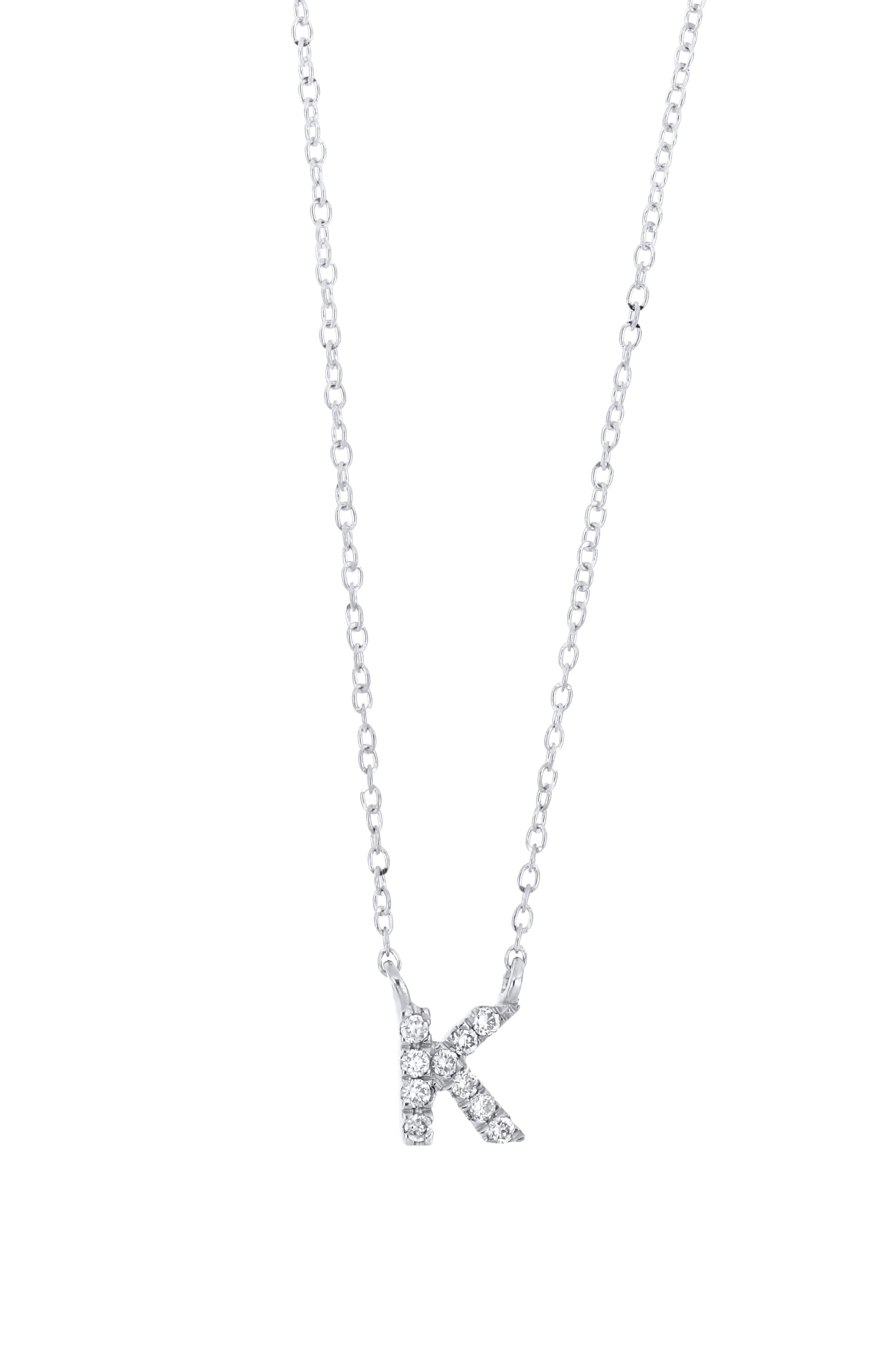 18K WHITE GOLD - K