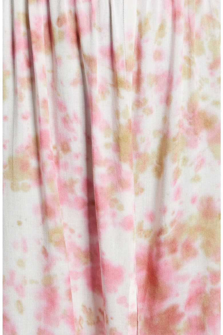 Leia Off the Shoulder Maxi Dress, Alternate, color, PINK MULTI