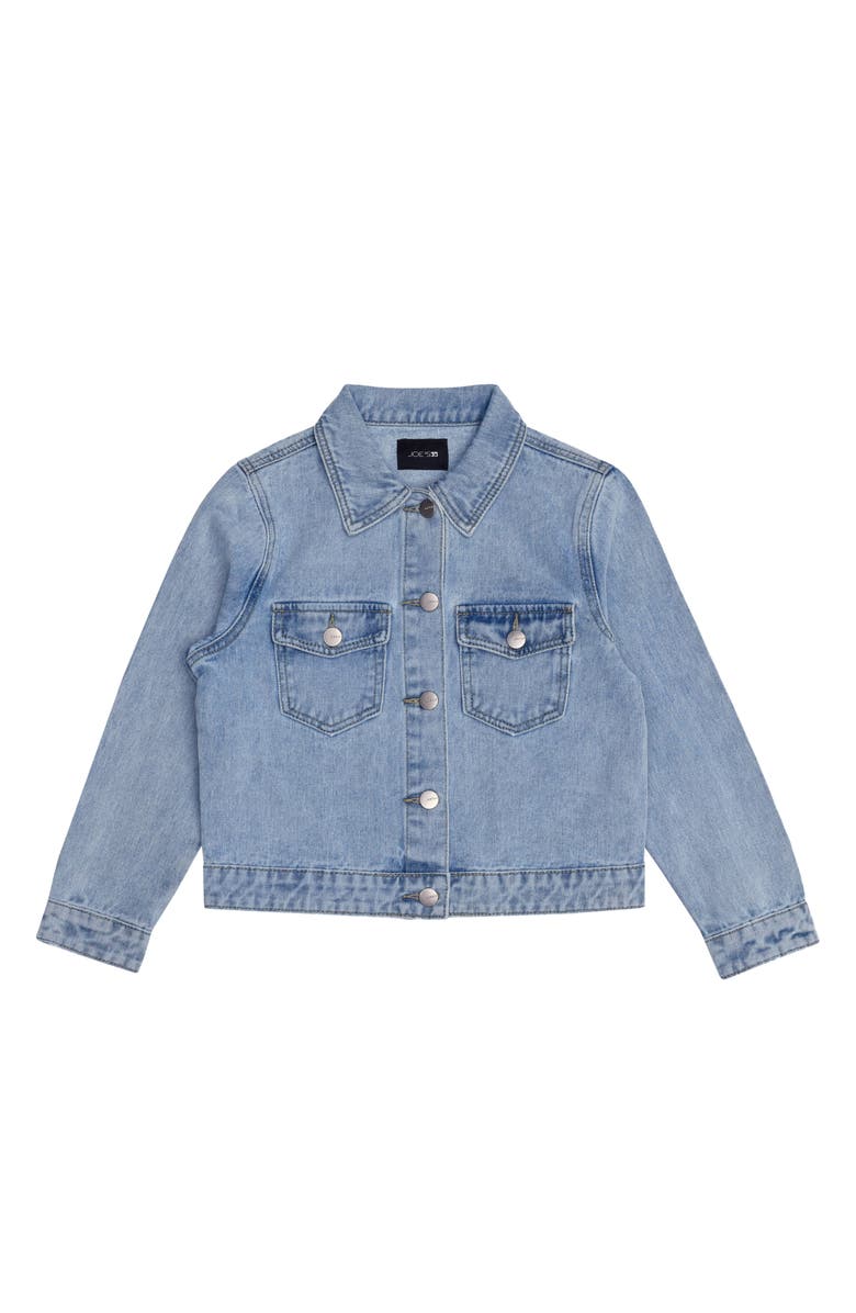 Joe's Jeans Kids' Denim Trucker Jacket, Main, color, Bleach Wash