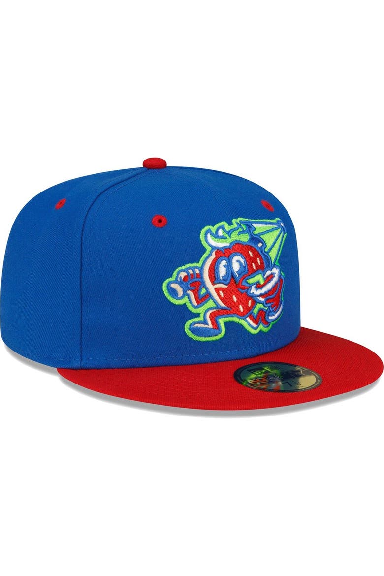 Men's New Era Blue El Paso Chihuahuas Copa De La Diversion 59FIFTY Fitted Hat, Alternate, color, Blue