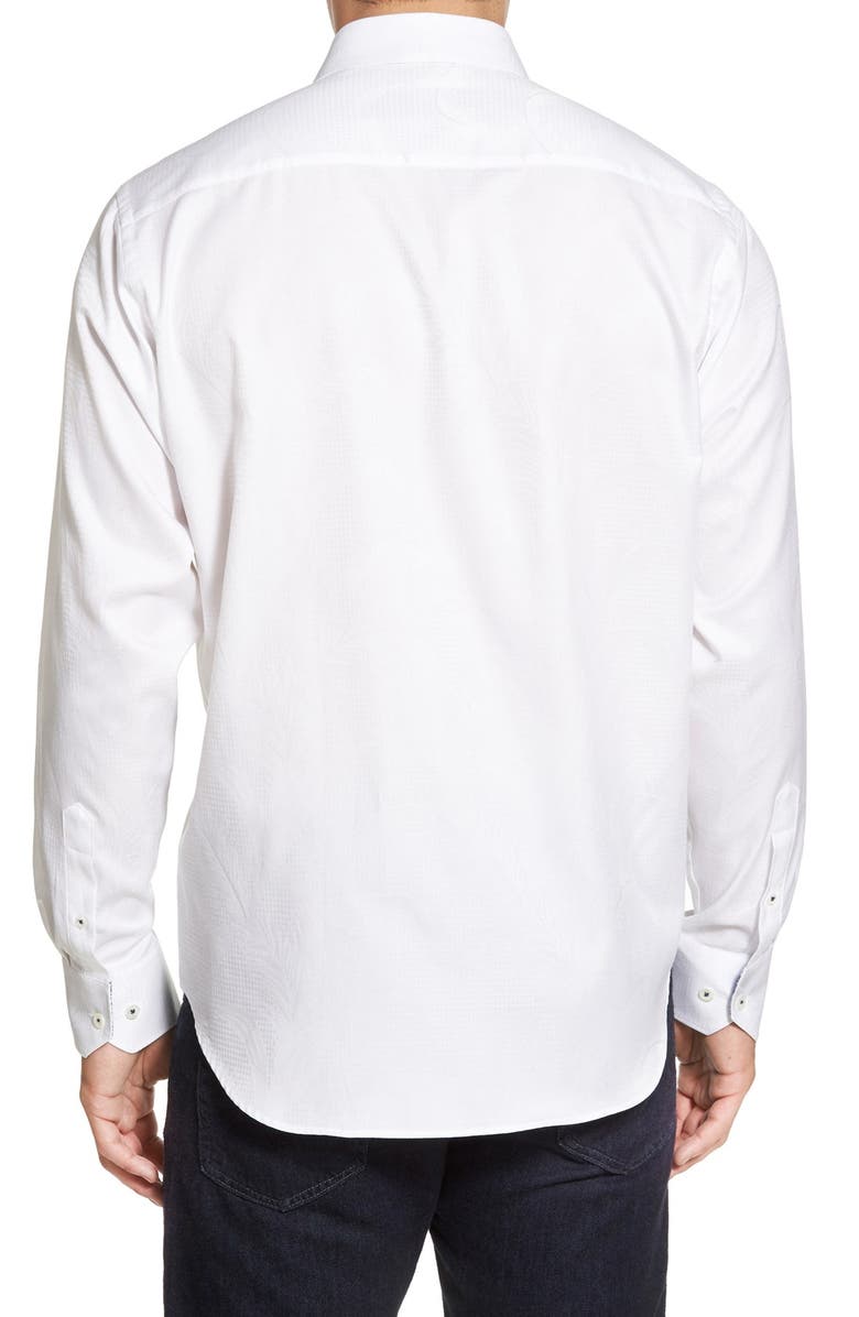 Bugatchi Classic Fit Sport Shirt, Alternate, color, 