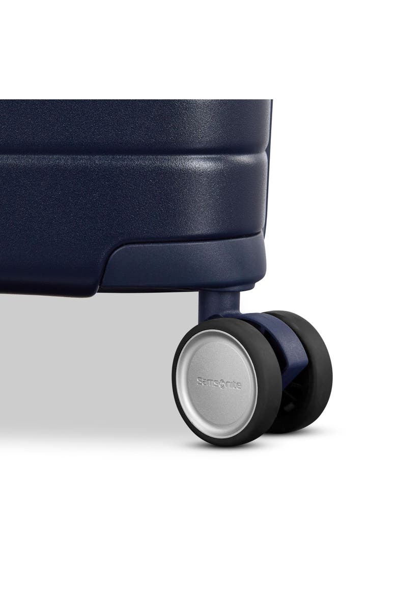 Virtuosa Hardside Expandable 21" Carry On Spinner Luggage, Alternate, color, Navy