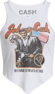 Merch Traffic Johnny Cash Bandana Graphic Tank