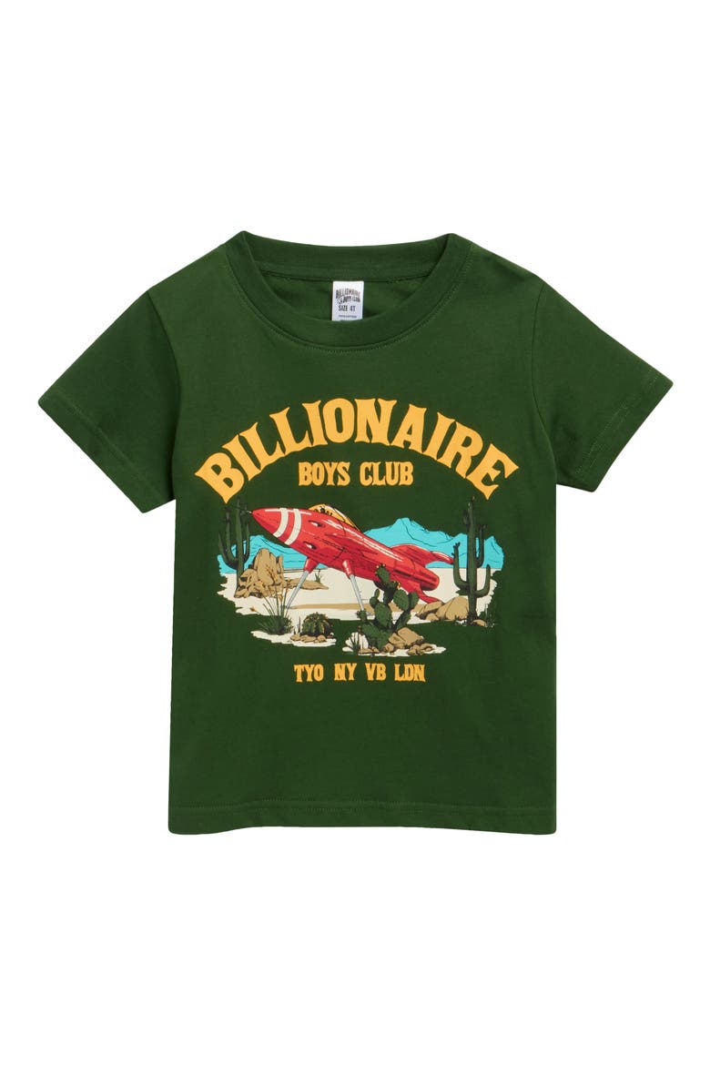 Kids' Desert Rocket Cotton Graphic T-Shirt, Main, color, GREENER PASTURES