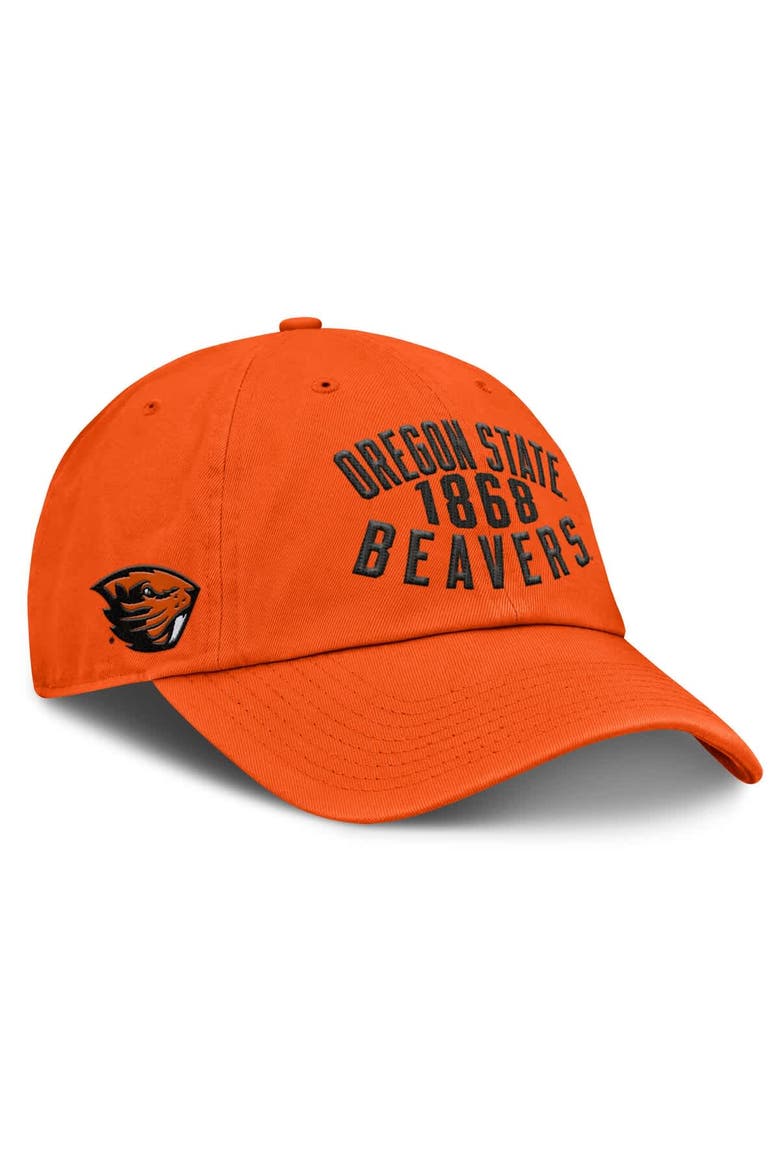 Men's Fanatics Orange Oregon State Beavers Archer Adjustable Hat, Main, color, Orange