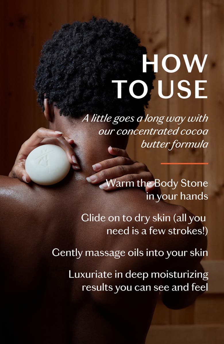 Daily Stone - Moisturizing Lotion Bar with Rose, Frankincense & Neroli