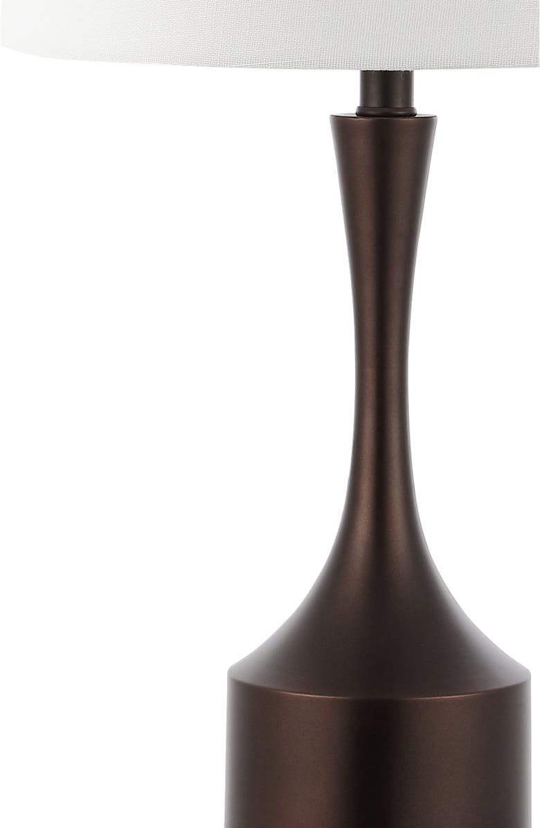 JONATHAN Y Cooper 26" Classic French Country Iron LED Table Lamp with USB Charging Port, Alternate, color, Oil Rubbed Bronze