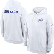 Nike Men's Nike White Buffalo Bills 2025 Rivalries Collection Standard Issue Sideline Dri-FIT Hoodie