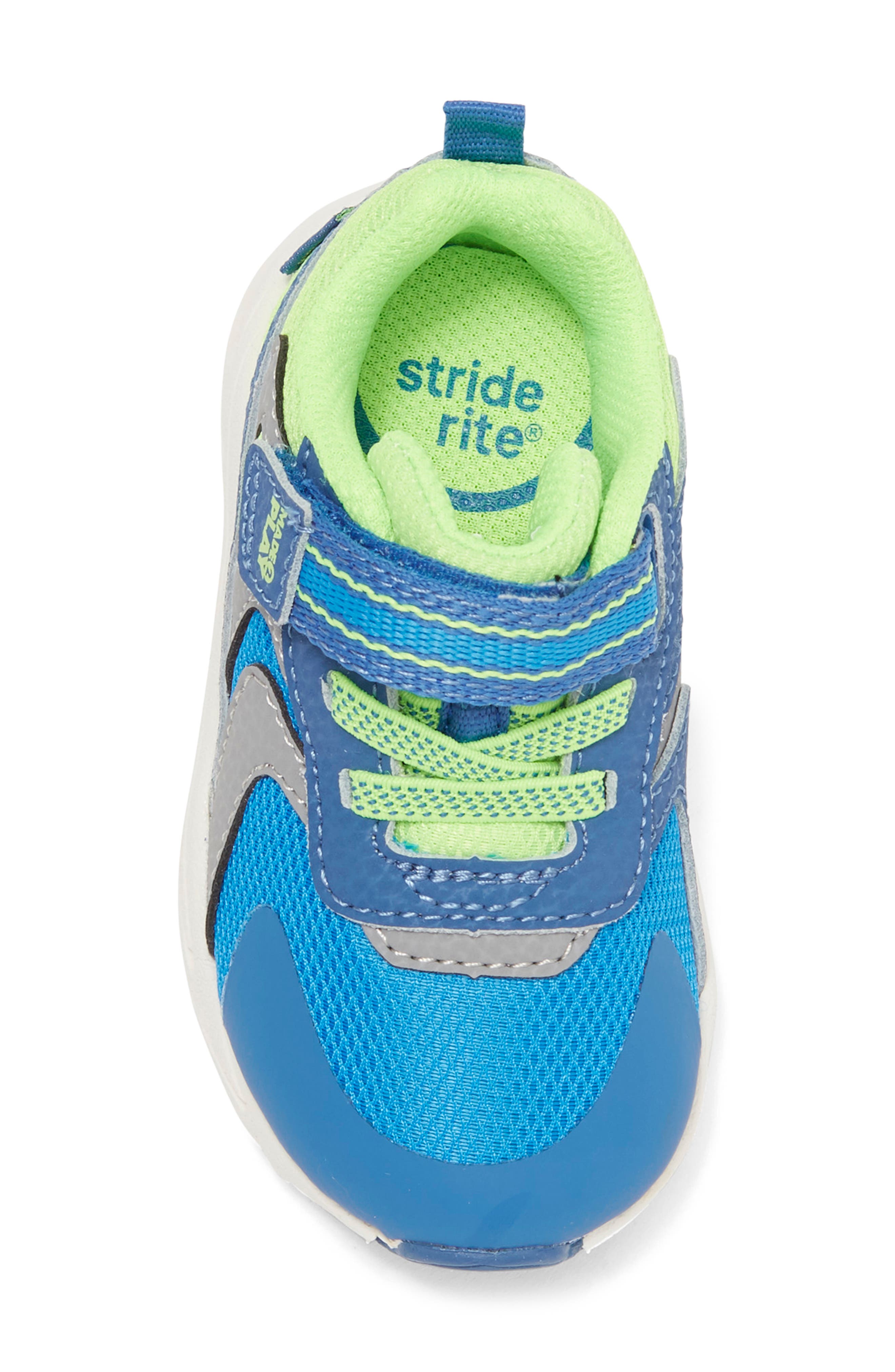 Stride Rite Kids' Made 2 Play Bolt Sneaker, Alternate, color, 