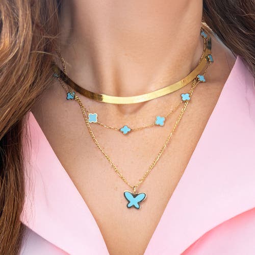 The Lovery Fine Jewelry Figaro Chain Necklace In Gold