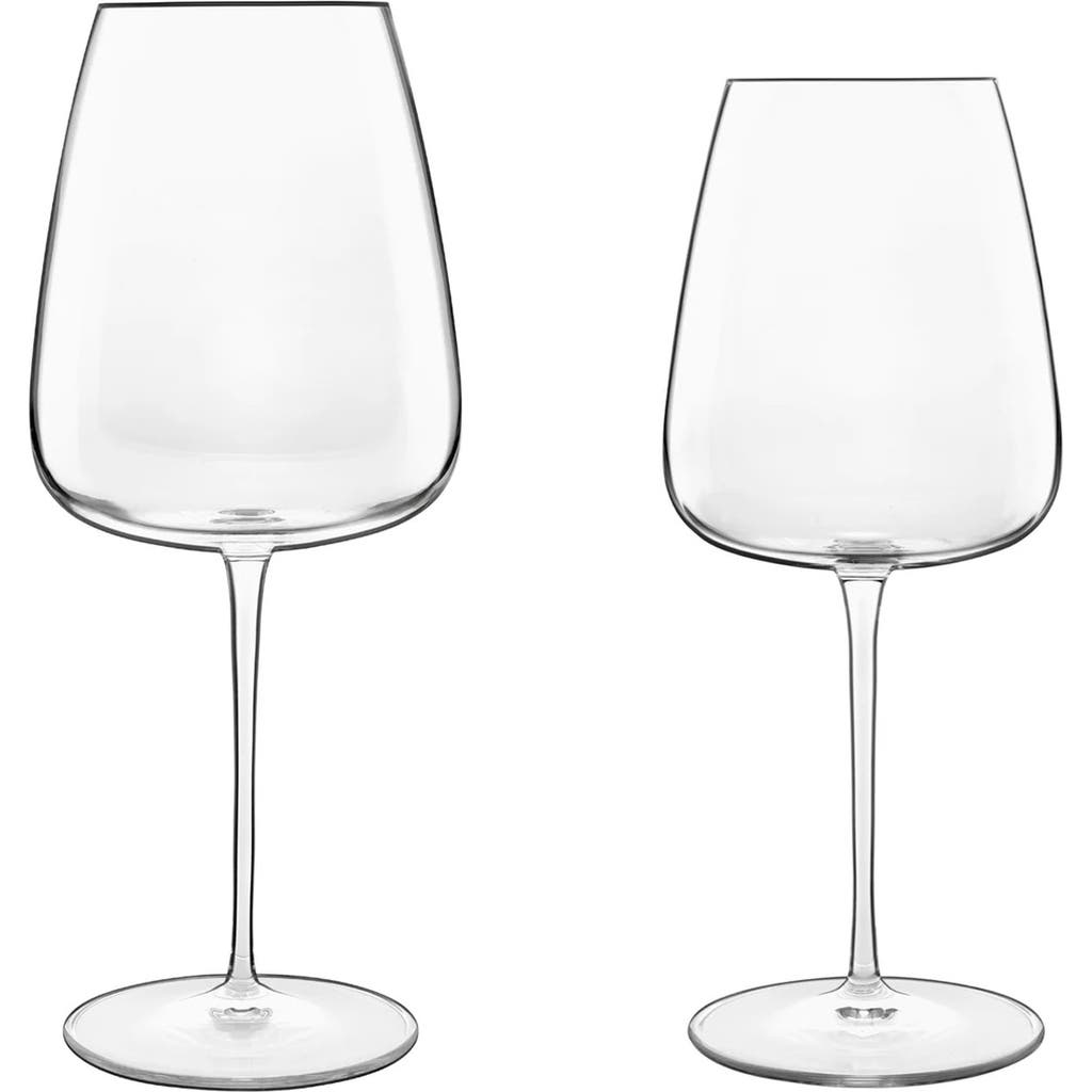 Luigi Bormioli Talismano 8-piece Stemware Set In Transparent