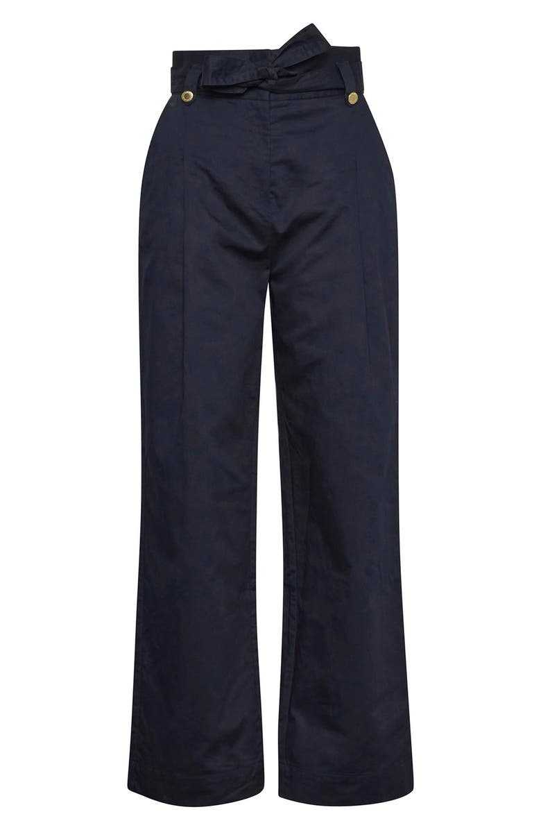 Barbour Elsie Cotton Sateen Pants, Alternate, color, 