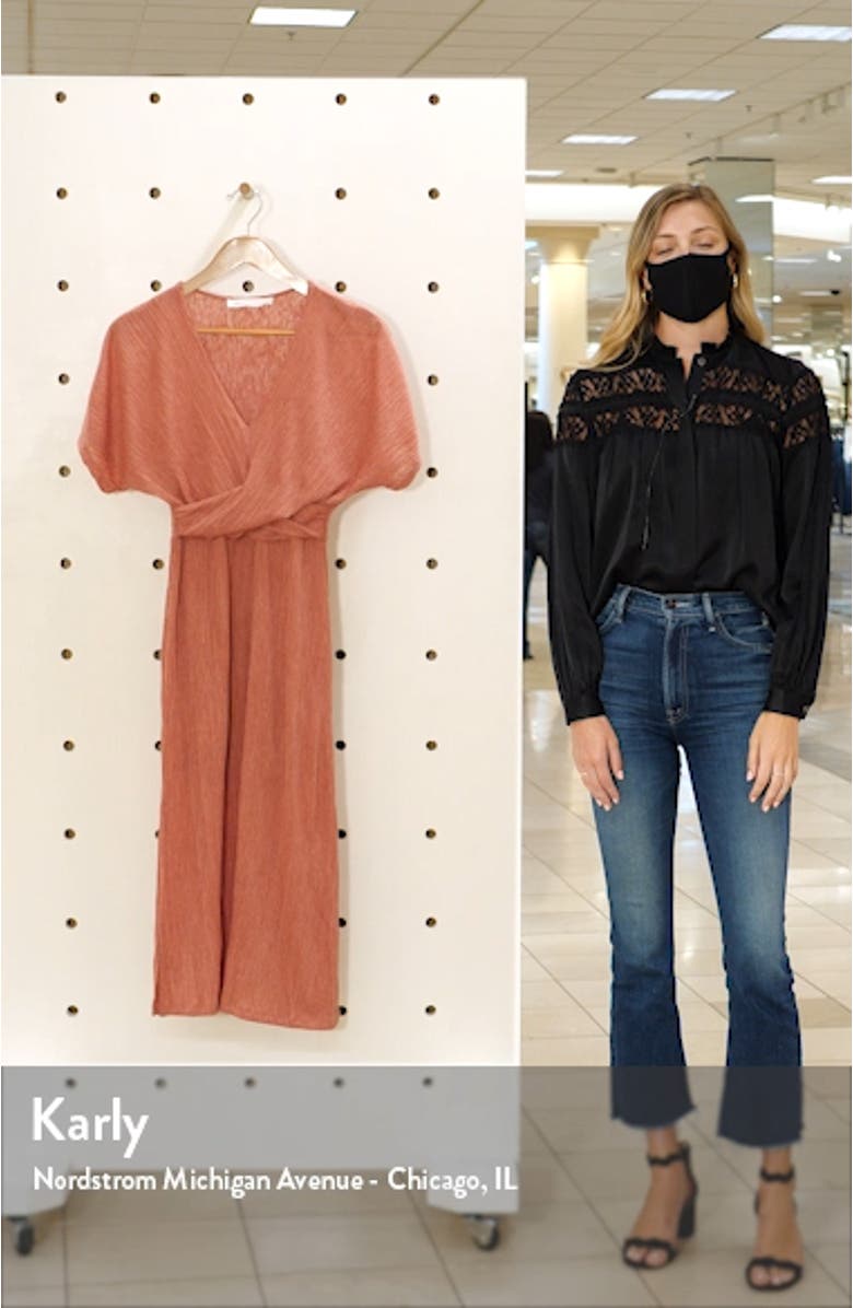 Phoebe V-Neck Midi Dress, sales video thumbnail