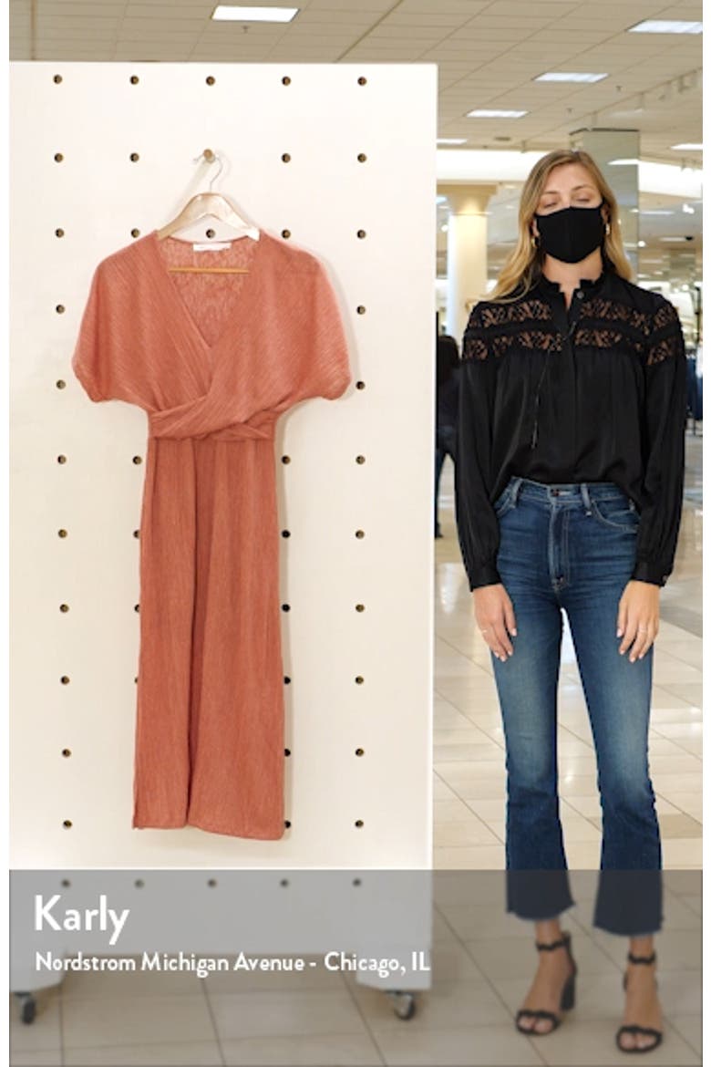 Phoebe V-Neck Midi Dress video