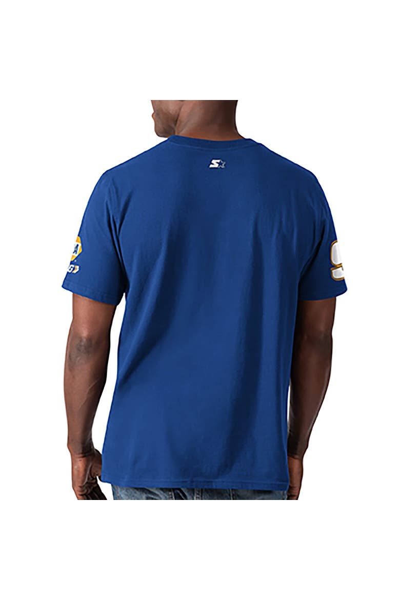 Men's Starter Royal Chase Elliott Special Teams T-Shirt, Alternate, color, Royal