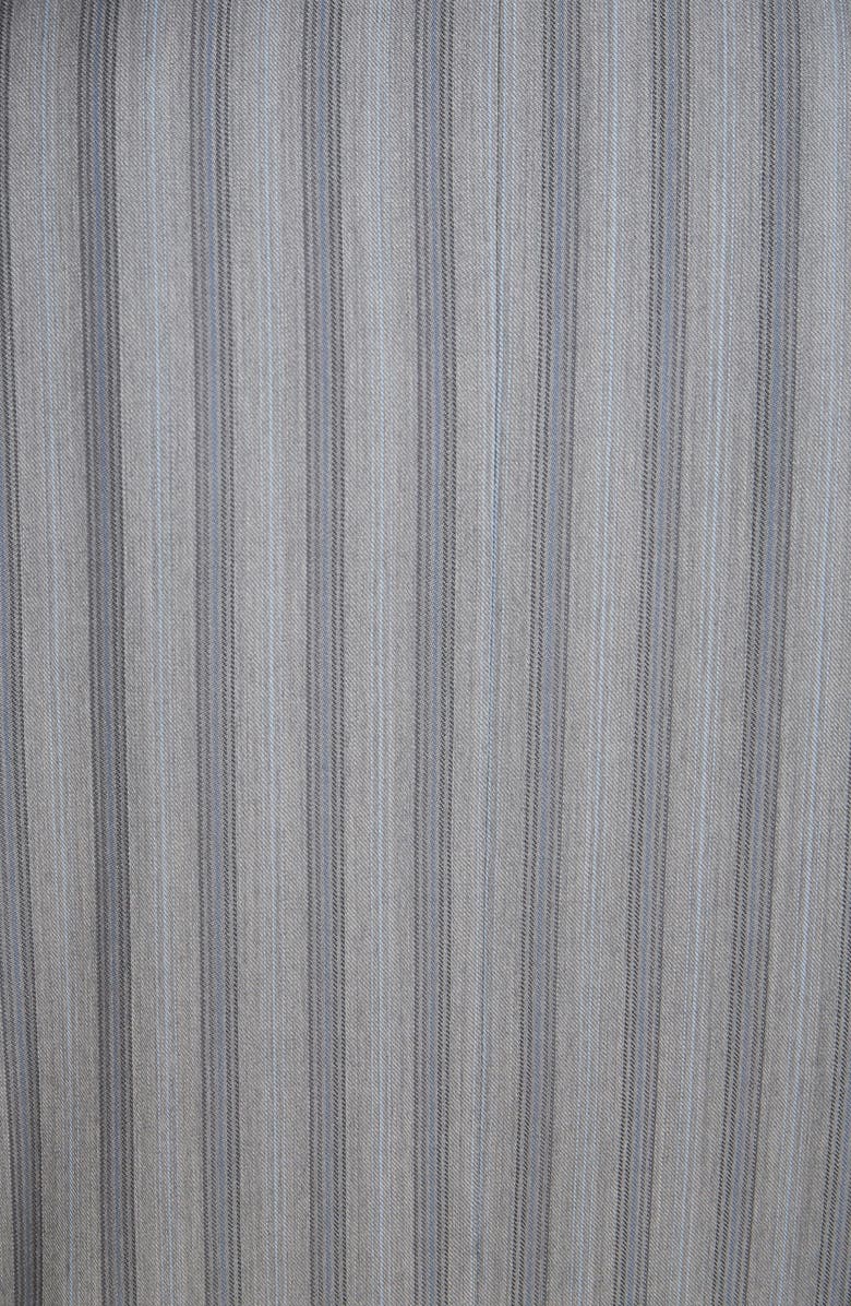 Acne Studios Janny Double Breasted Pinstripe Wool Blazer, Alternate, color, 