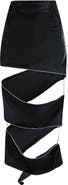 ÚCHÈ Spiral Zipper Skirt