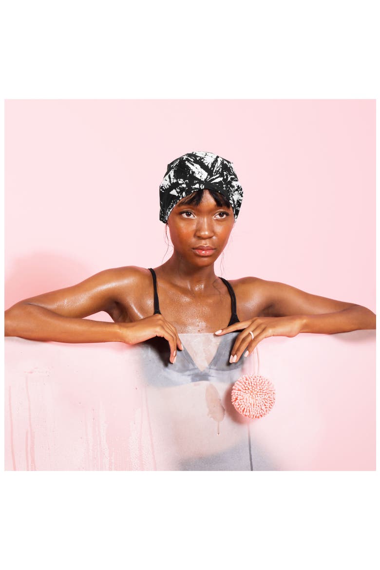 Cloche Shower Cap, Alternate, color, THE KENT