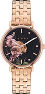 Ted Baker London Floral Bracelet Watch