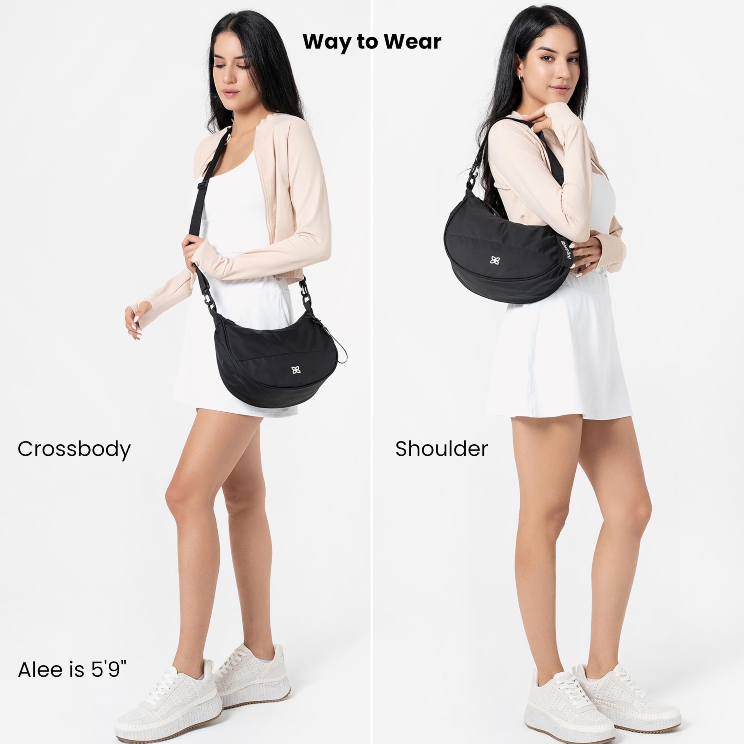 Sherpani Pica Small RFID Protection Crossbody Purse, Alternate, color, Reef