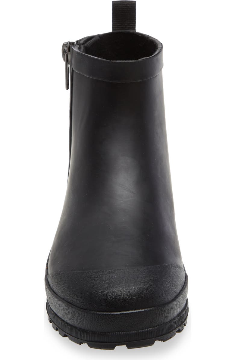 Madewell The Zip-Up Lugsole Rain Boot, Alternate, color,