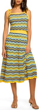 Ramy Brook Cali Tie Strap Midi Dress