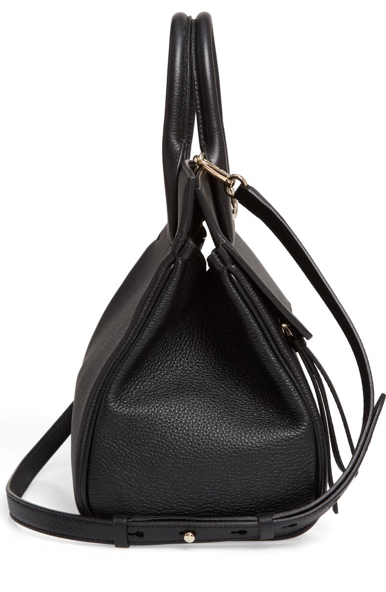 FERRAGAMO Small The Studio Leather Top Handle Bag, Alternate, color,