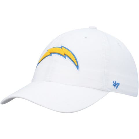 Men's '47 White Los Angeles Chargers Clean Up Adjustable Hat