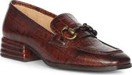 SAINT G Jacqueline Croc Embossed Loafer