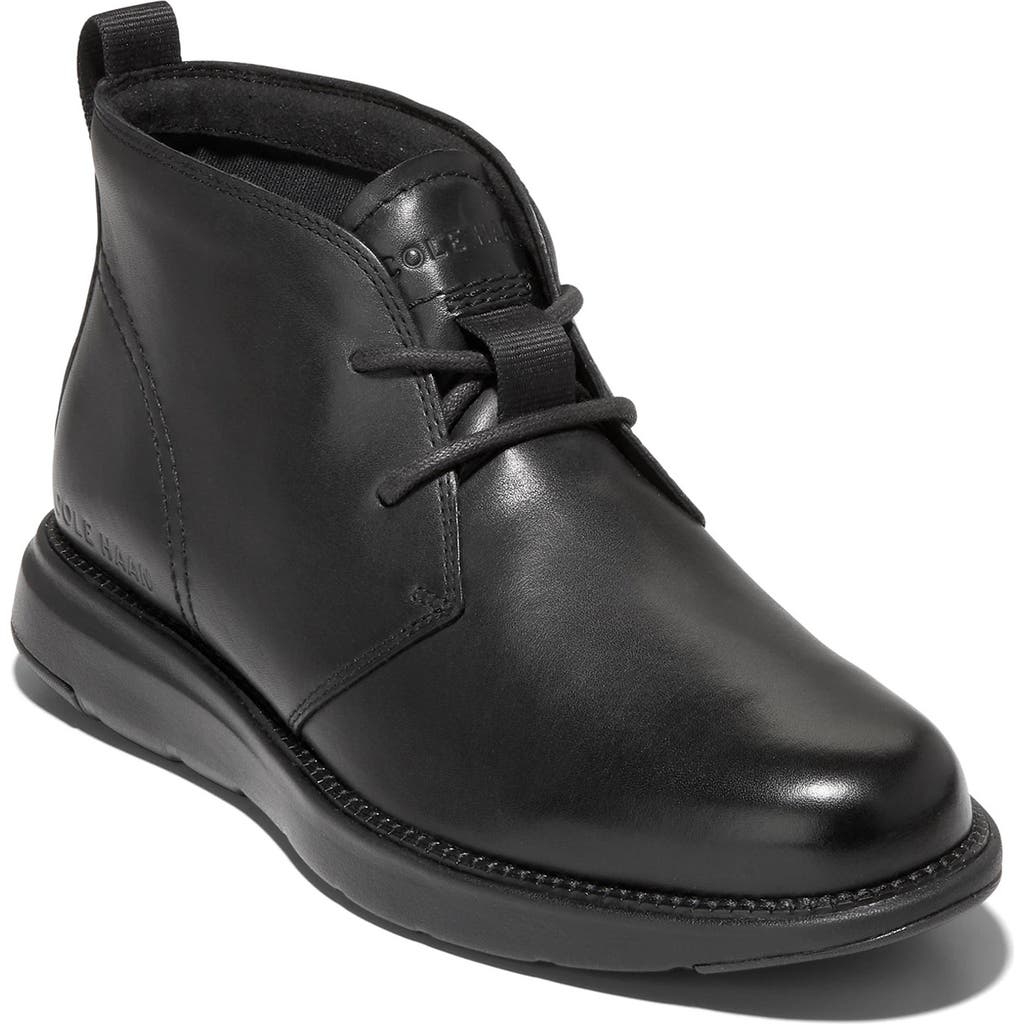 Cole Haan Grand Atlantic Chukka Boot In Black/black
