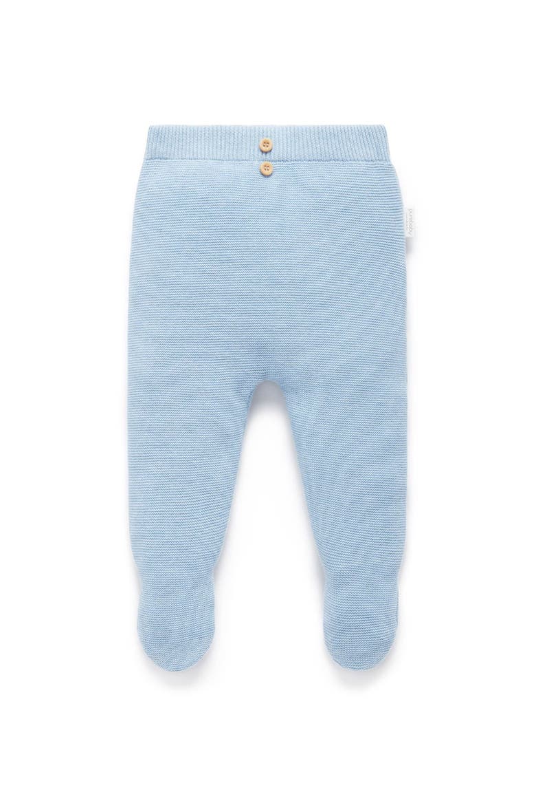 Textured Knit Legging, Main, color, Blue Melange
