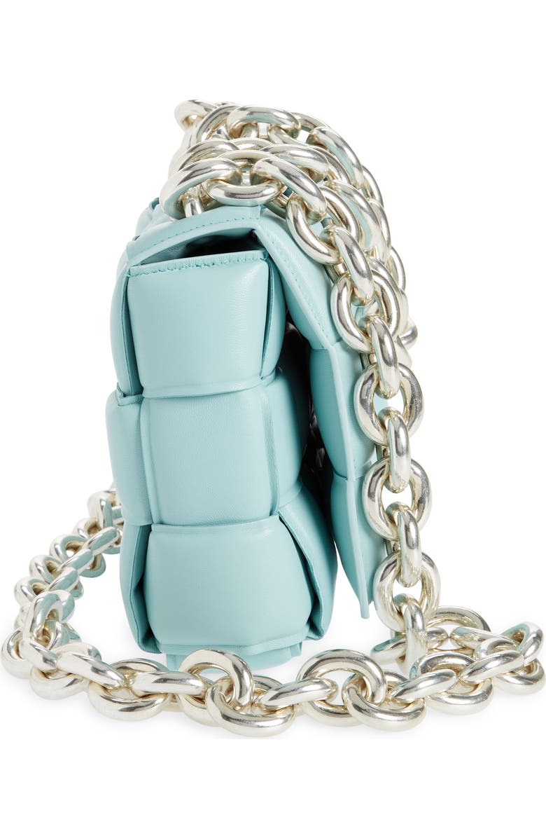 Bottega Veneta The Chain Cassette Bag, Alternate, color, Spearmint/ Silver
