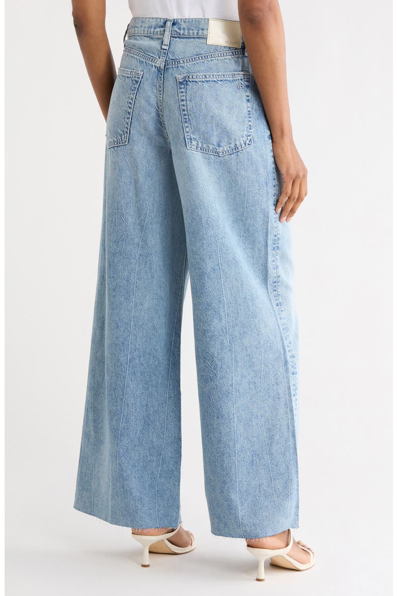 Sofie Featherweight High Waist Ankle Wide Leg Jeans, Alternate, color, MIRA