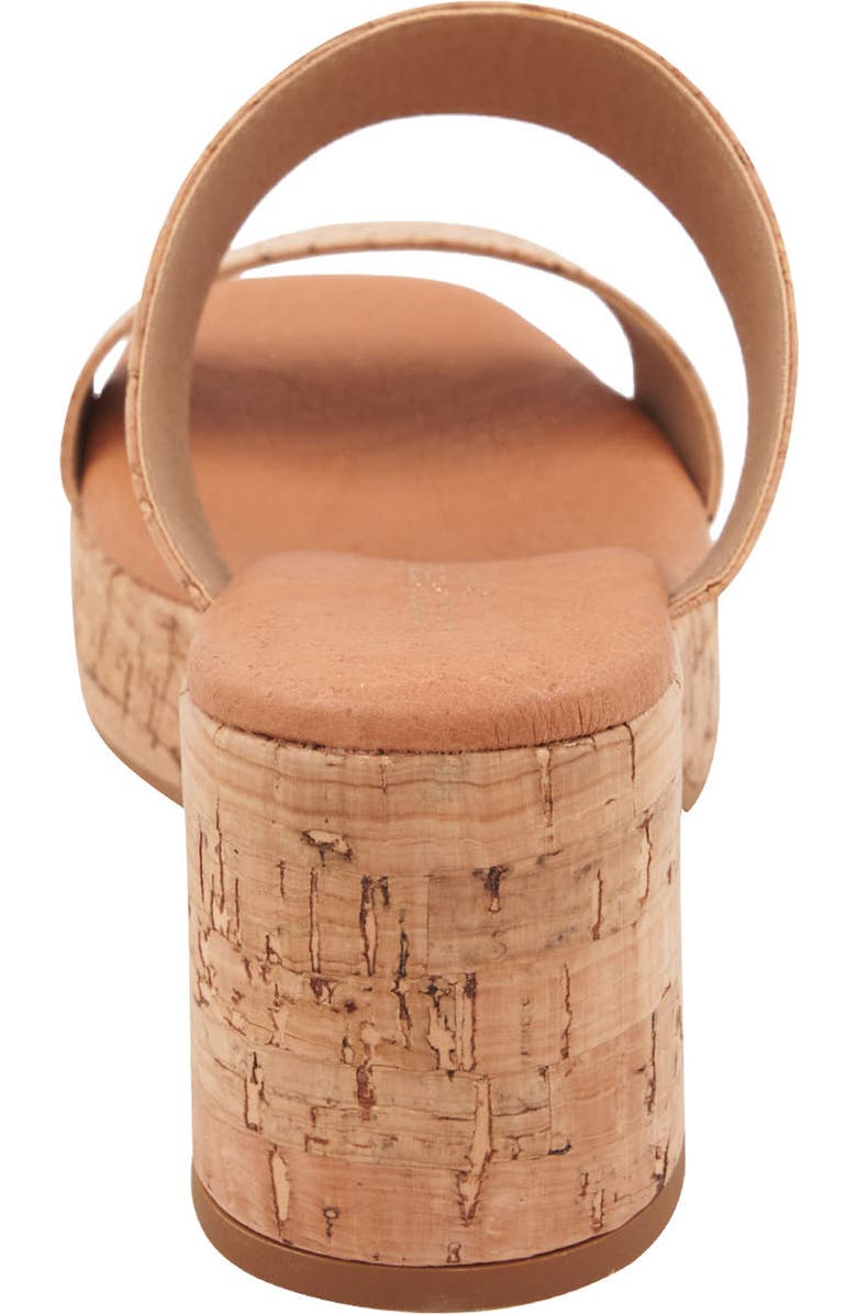 André Assous Cairo Platform Sandal, Alternate, color, Natural