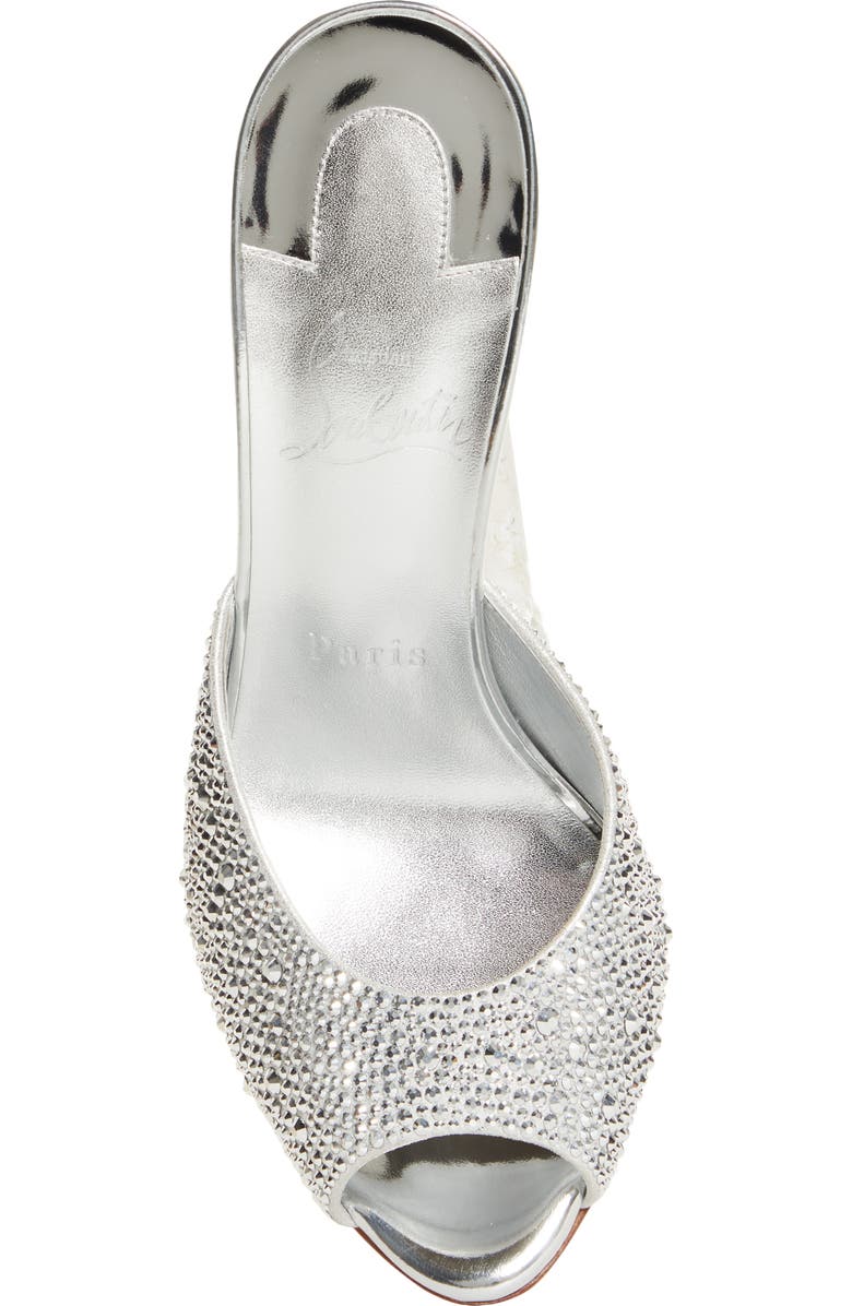 Christian Louboutin Me Dolly Crystal Embellished Slide, Alternate, color,