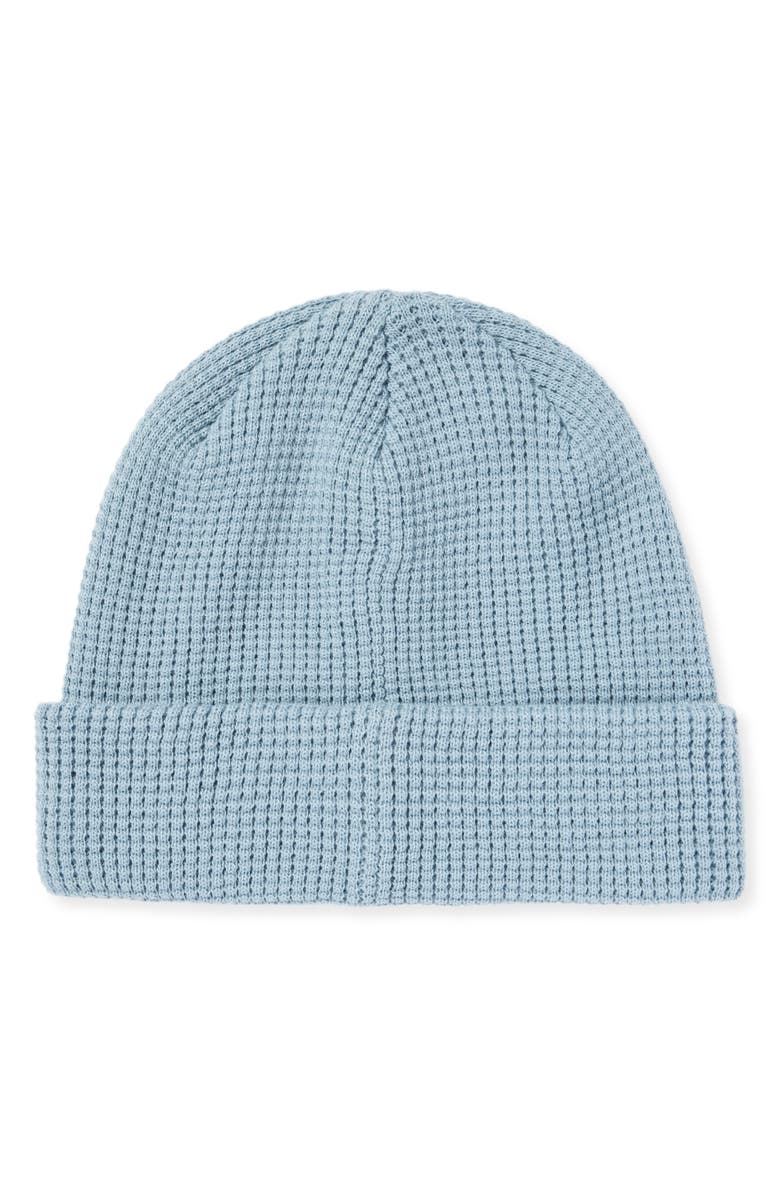 TravisMathew Cloud Waffle Beanie, Alternate, color, Dusty Blue