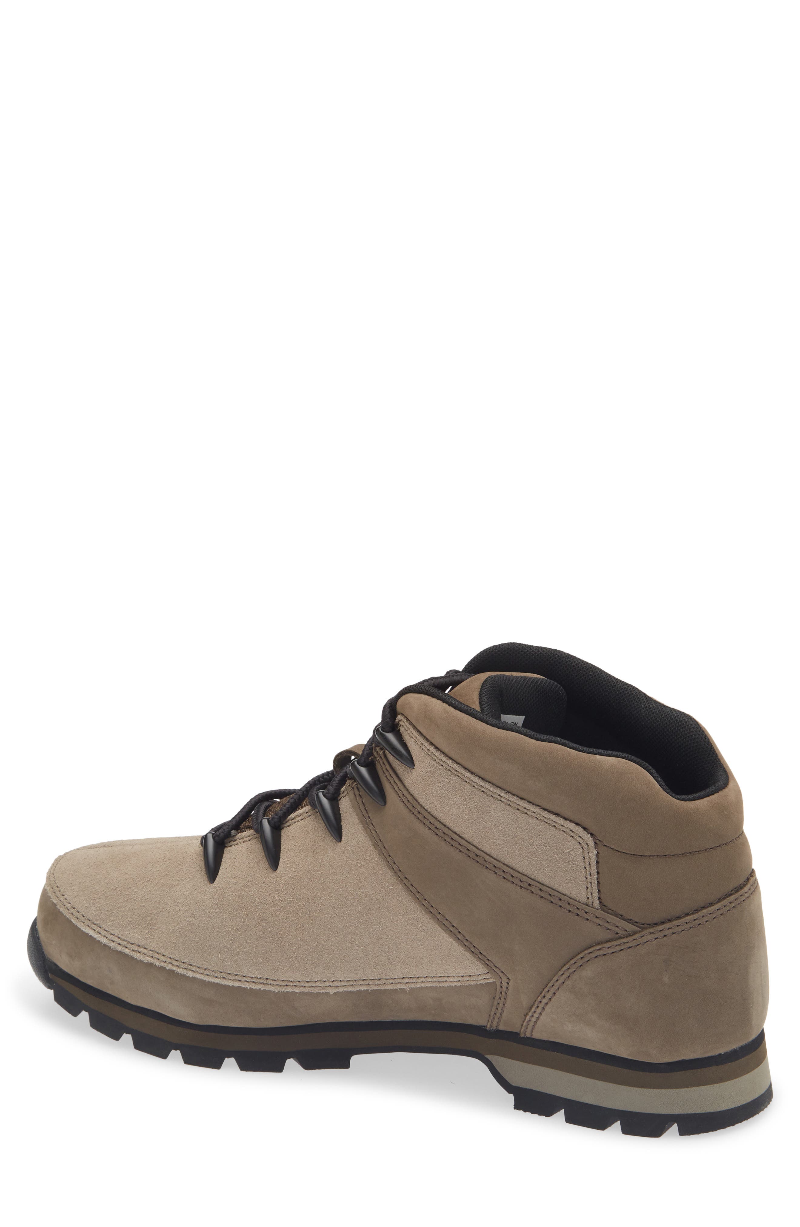 Timberland Euro Spring Mid Hiking Boot, Alternate, color, Grey/ Dark Brown