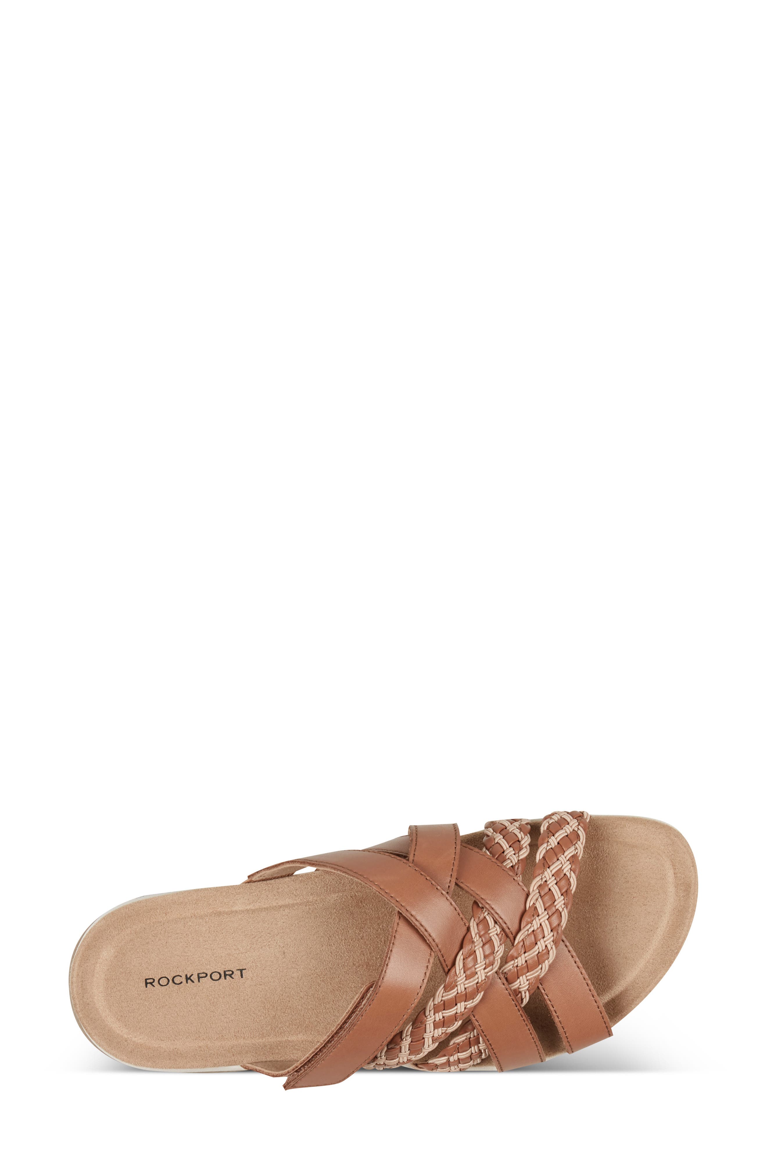 Sedona Slide Sandal, Alternate, color, BROWN