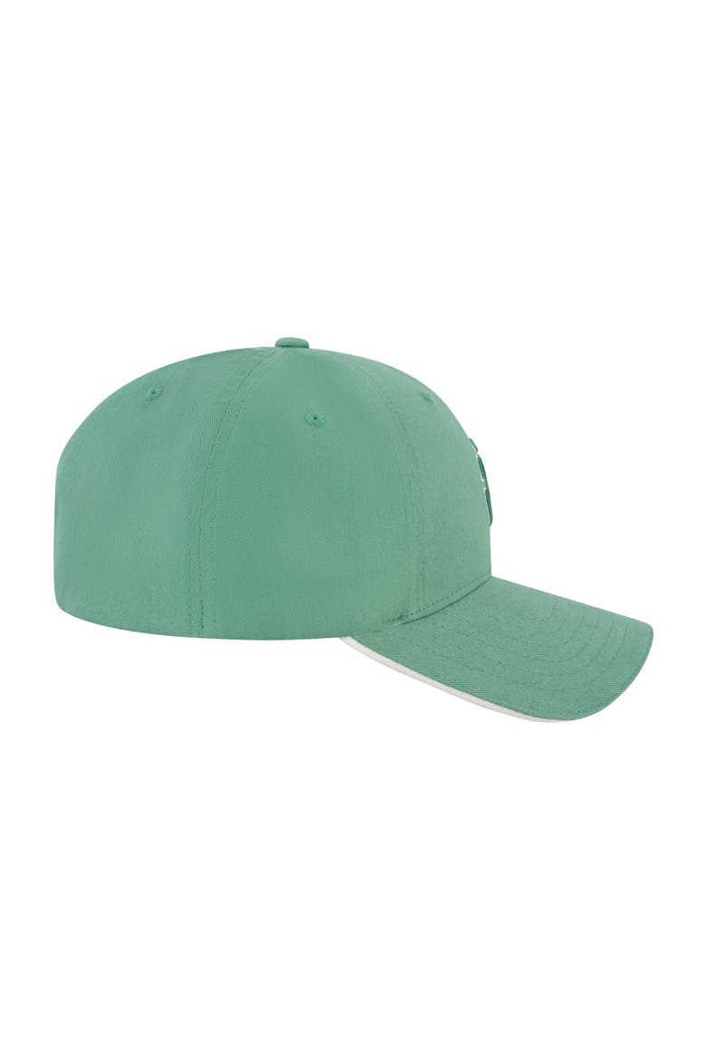 Stretch Fit 6-Panel Cap with Curved Visor, Alternate, color, GREEN