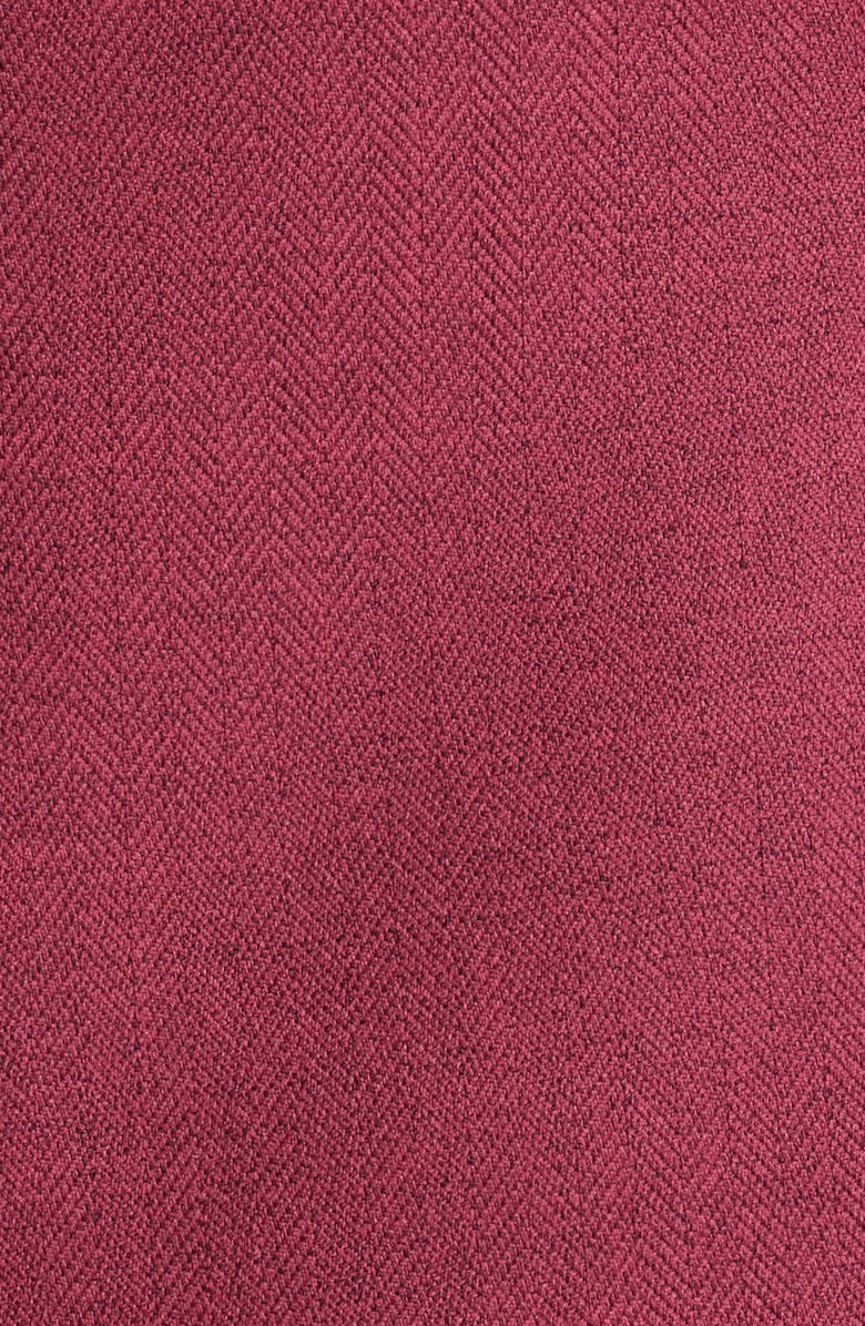 Tahari ASL Herringbone One-Button Blazer, Alternate, color, 