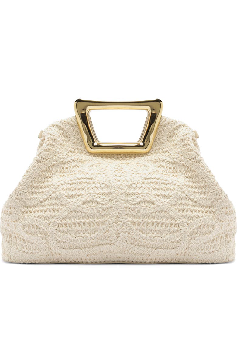 Arezzo Amelia Medium Open Stitch Crossbody Bag, Main, color, Cru/ Panacota