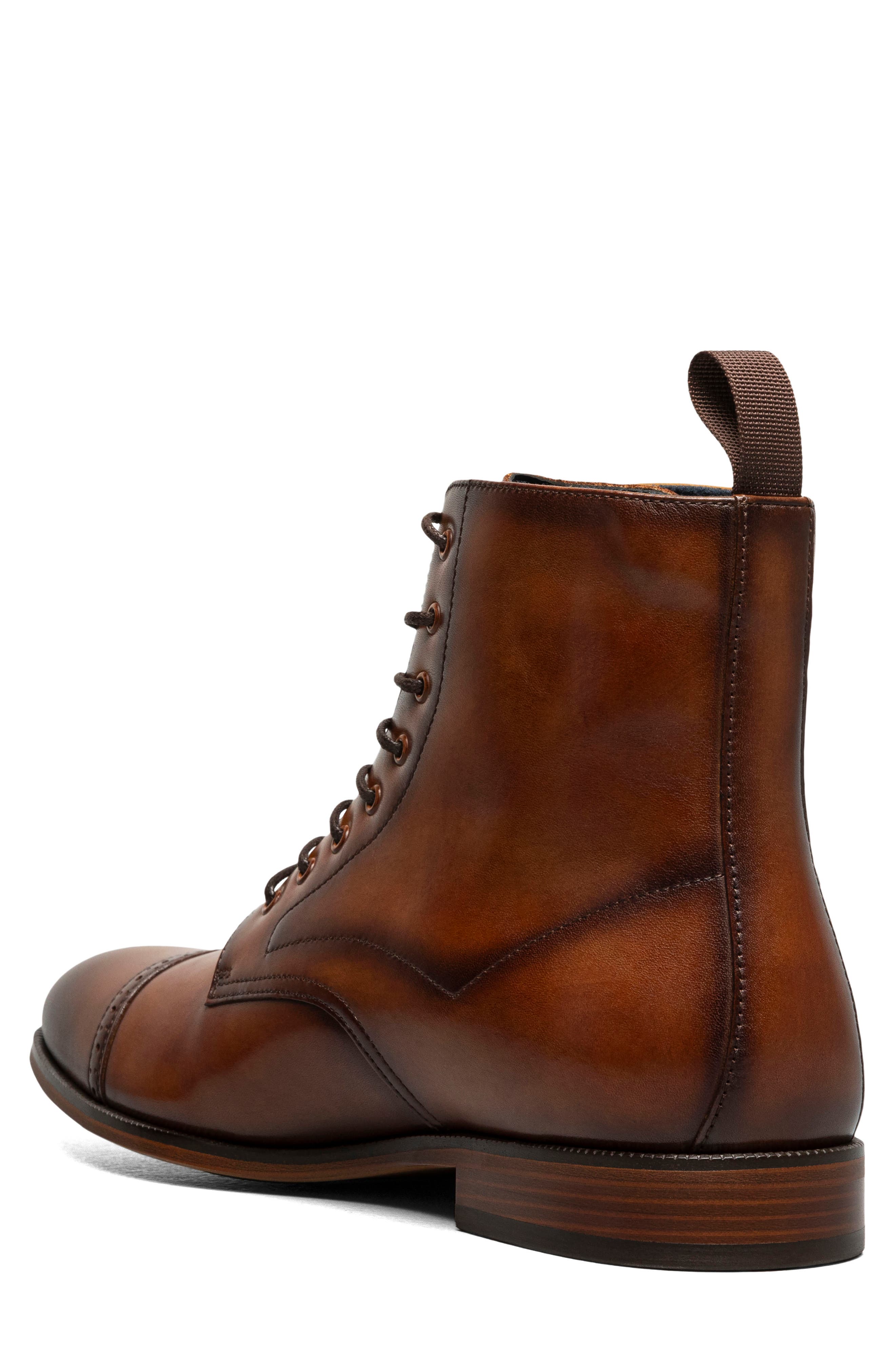 Henry Cap Toe Boot, Alternate, color, TAN