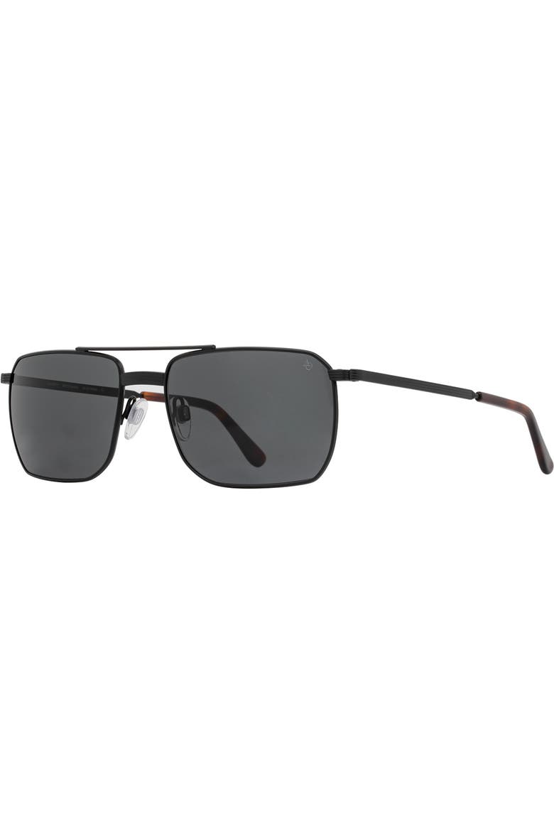 Geoffrey 58mm Rectangle Nylon Non Polarized, Main, color, Matte Black - GYN