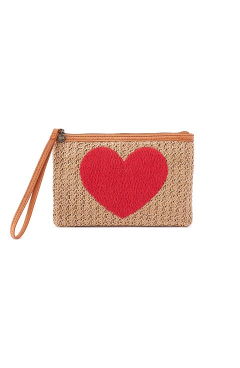 Heart Straw Pouch