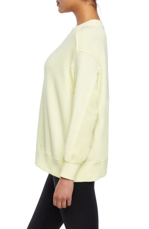 Balance Collection Natalie Sweatshirt In Yellow