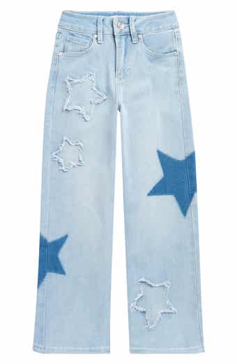 YMI Kids' Star Wide Leg Skater Jeans