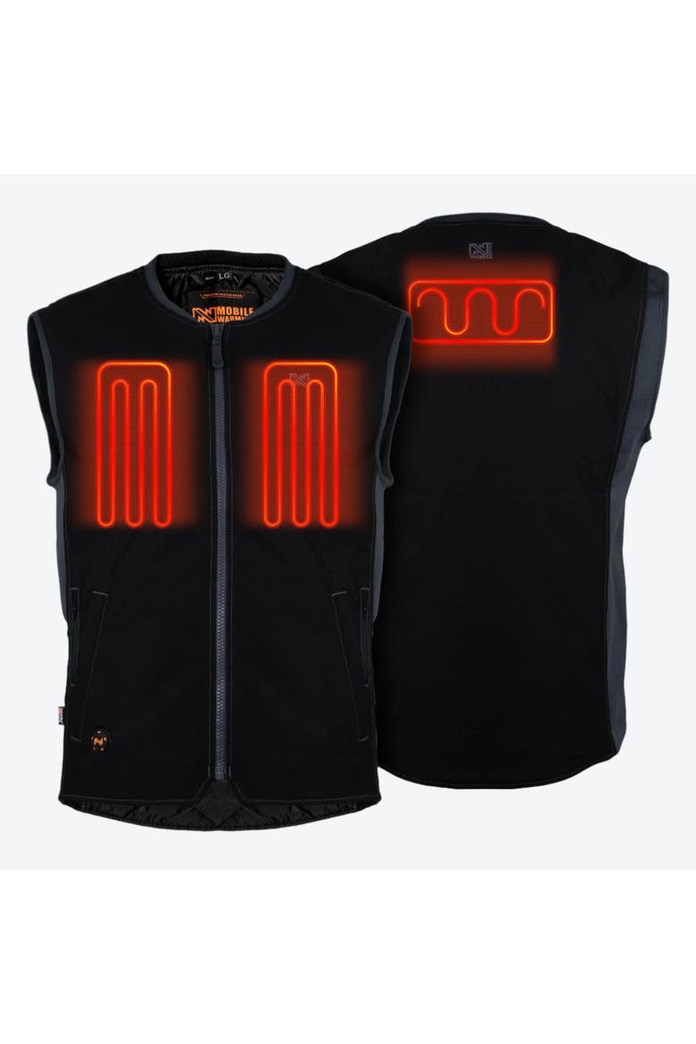 UTW Pro Tough Series Heated Vest, Alternate, color, black