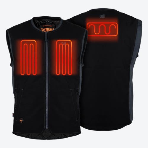 Mobile Warming Utw Pro Tough Series Heated Vest In Black