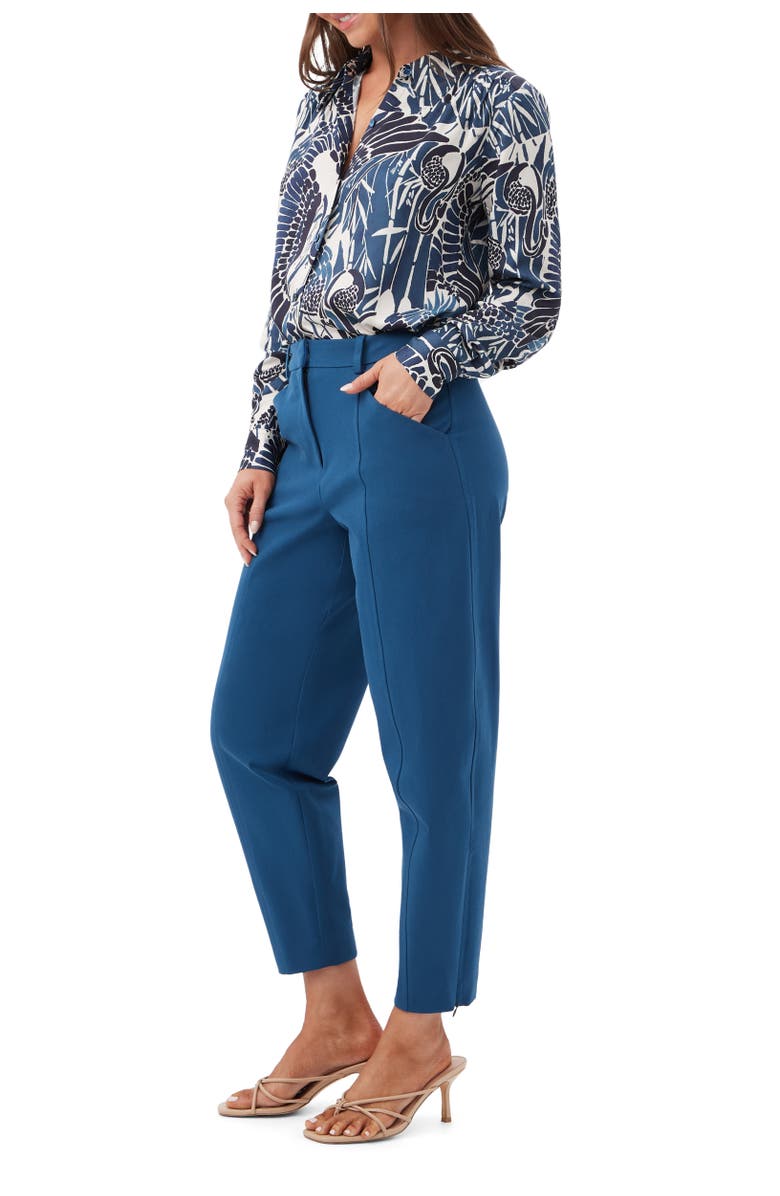 Trina Turk Cassavetes 2 Printed Button Up Top, Alternate, color, Multi